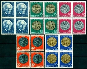 Switzerland 1964 Coins,Munze,Moneda,J.G. Bodmer,Inventor,Bear,M.751x4,MNH - Picture 1 of 1