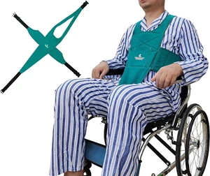 Non-Slip Anti-Fall Wheelchair Seatbelt, Medical Chest Vest Restraint Wheelchair - Picture 1 of 12