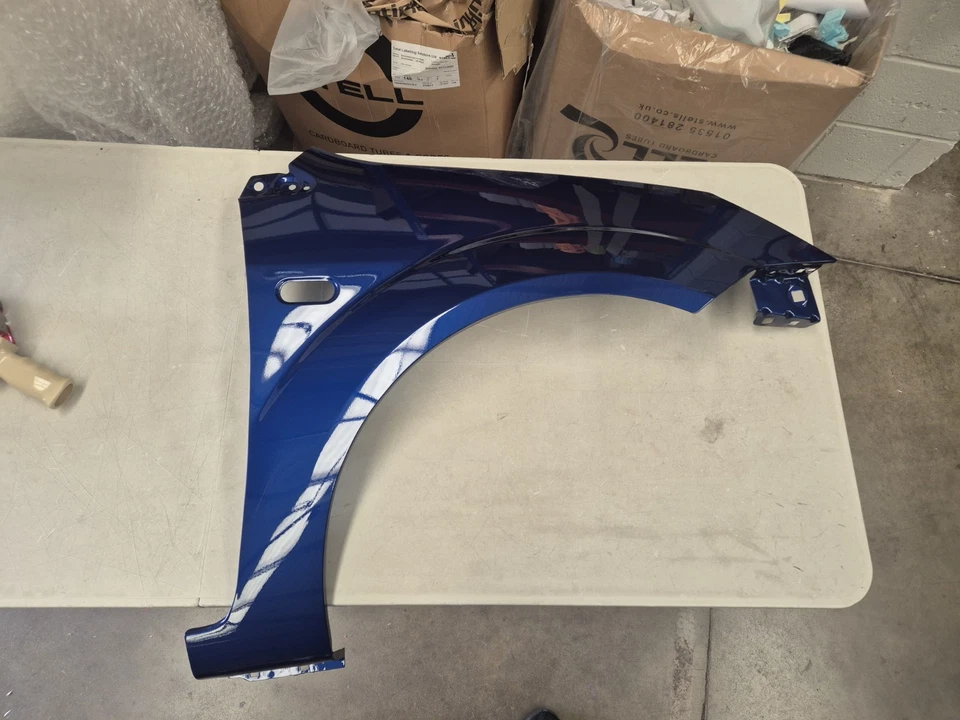 Ford Fiesta ST150 MK6 2002-2008 Performance Blue O/S Wing NEW - Image 1 of 1