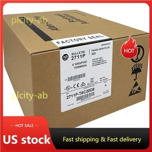 NUEVO AB 2711P-T6C20D8 PanelView Plus 6 Terminal Gráfico 2711PT6C20D8 Envío Rápido - Imagen 1 de 4