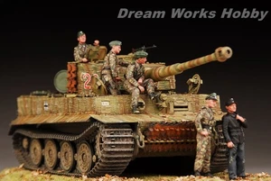 Wittmann Tiger 231 SPz.Abt.101 Villers-Bocage Diorama Construido Ganador del barrio 1/35 - Imagen 1 de 19