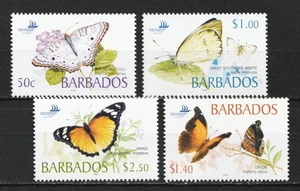 2005 Barbados Sc# 1073-076 - Stamp Expo, Butterflies, Insects. MNH Cv$13.00 - Picture 1 of 1