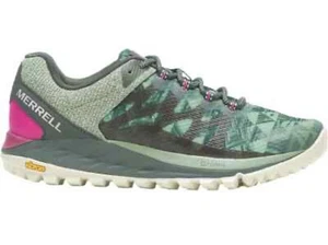 Merrell Antora 2 J067262 Sneakers Women's Teal Green Trail Running Shoes Sz 7.5 - Picture 1 of 24