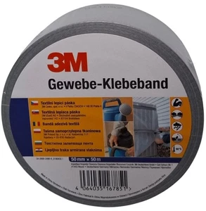 3M Gewebe-Klebeband 50mm x 50m Grau - Bild 1 von 1