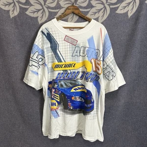 Vintage Chase Michael Waltrip Shirt Herren XL Nascar Racing NAPA Autoteile AOP - Bild 1 von 8