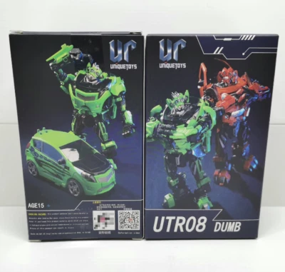 New Unique Toys R-08 Dumb Skids Action Figure Transforms Toy In Stock - Image 1 of 4