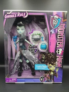 Monster High Frankie Stein Figure Ghouls Rule New in Box RARE - Picture 1 of 5