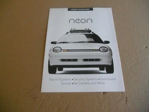 Folleto de ventas de concesionario de accesorios de neón Mopar 1995 - Imagen 1 de 4