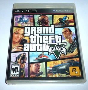 GRAND THEFT AUTO V 5 - Sony Playstation 3, PS3, Complete CIB, Tested/Working - Picture 1 of 3