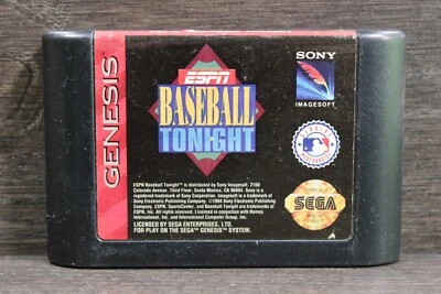 ESPN Baseball Tonight para Sega Genesis - solo cartucho de juego Foto 1 de 4