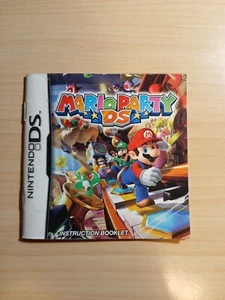 Mario Party DS Bedienungsanleitung Nintendo DS nur Buch, nur Handbuch - Bild 1 von 2