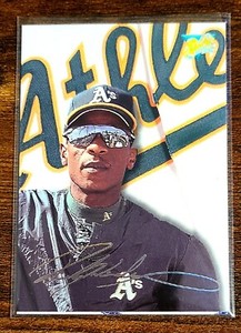 1993 Leaf Studio Rickey Henderson #84