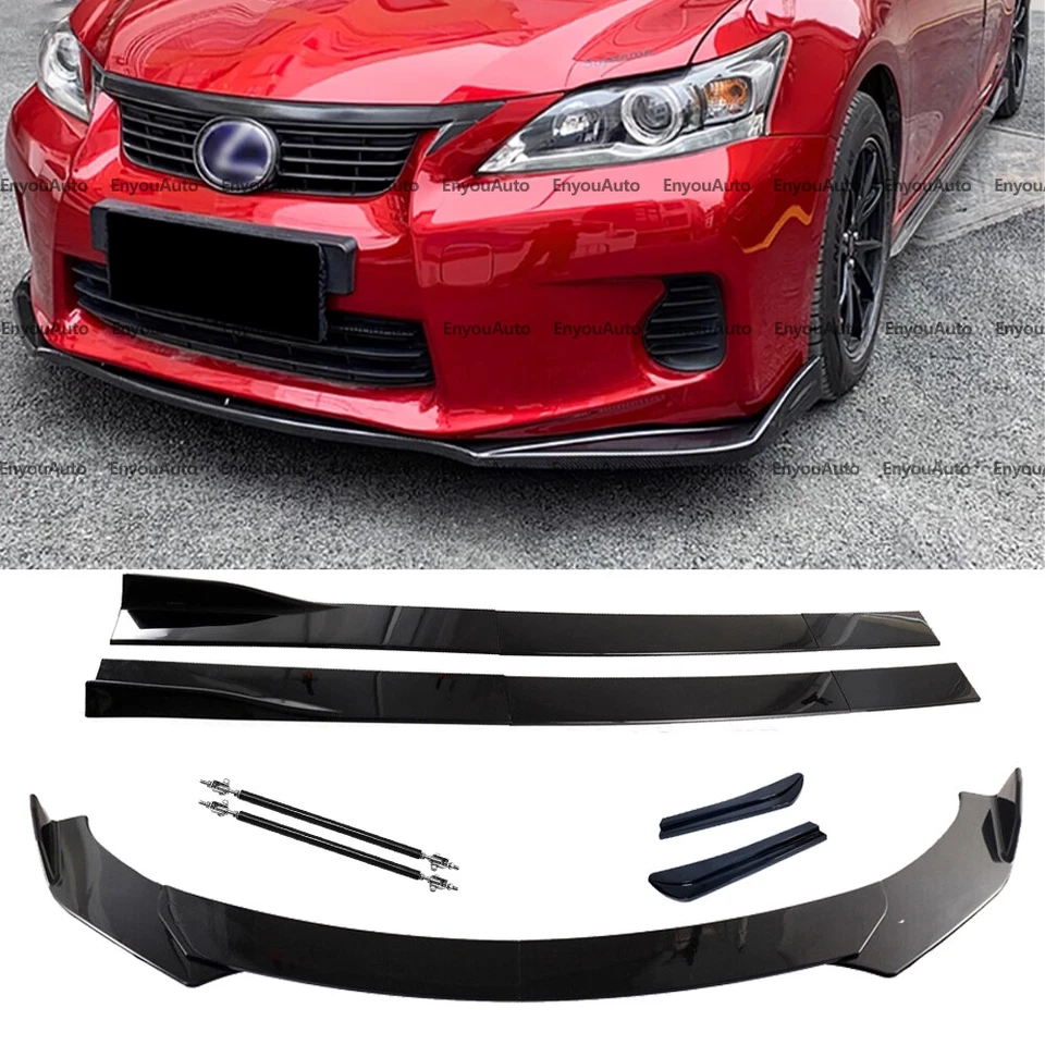 For Lexus ES250 ES300 ES350 Front Bumper Lip 86" Side Skirt Rear Bumper Lip Foto 1 de 4