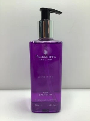 New Pecksniff's Moisturizing Hand Wash Soap Plum & Acai Berry 10.1oz/300ml - Image 1 of 3
