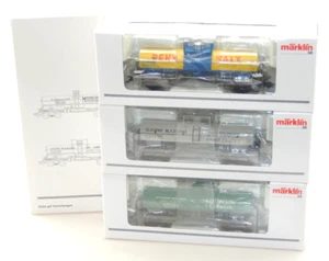 Märklin scala H0 45580 set carro cisterna USA - 3 pezzi - Foto 1 di 1
