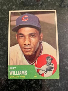 1963 Topps Baseball #353 BILLY WILLIAMS................