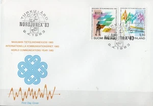 A5 Finland 1983, FDC - 9.4.83, Nordjunex`83. - Picture 1 of 1