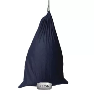HEAVY-DUTY DENIM COTTON LAUNDRY BAG 24"x36" WITH DRAWSTRING CLOSURE CAMP COLLEGE - Picture 1 of 9