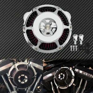 Chrome First Stage Air Cleaner Air Filter Fit For Harley Sportster 2004-2018 19 - Picture 1 of 10