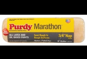 Qty:5 Purdy Marathon Synthetic Blend 9 in. W X 3/4 in. Paint Rollers - Picture 1 of 4