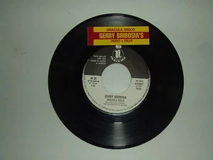 Gerry Bribosia/Jairo–Dracula Disco/Disco Vinile 45 Giri Ed. Juke Box + Sticker - Imagen 1 de 1