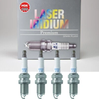 Vela de ignição genuína NGK laser irídio 4 peças para Acura CSX RSX/Honda Civic S2000 - Imagem 1 de 4