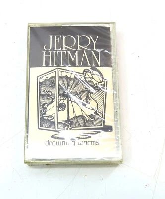 New JERRY HITMAN Drowning Worms sealed 1992 vintage Cassette Tape FUNK / Rock - Image 1 of 4