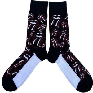 CALCETINES DE HOMBRE CON LICENCIA OFICIAL - ROLLING STONES - CONTORNO LENGUAS TALLA 7/11 - Imagen 1 de 1