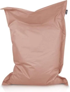 Sitzsack Sitzsack Rechteck mit rand Sitzkissen Bean Bag  Puderrosa 100x70cm - Bild 1 von 3