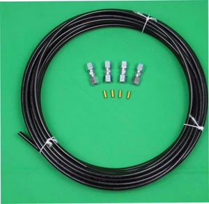 Benzinleitung Reparatur Set,8 mm Kraftstoffleitung,Stahl Kupfer Polyamidrohr - Bild 1 von 1