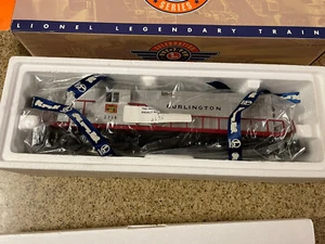 Lionel 0 Scale GP7 Burlington Diesel Locomotive W/ Box - Commanded Equipped LN - Picture 1 of 12