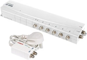 Amplificador de Señal Amplificador de Distribución Aérea Labgear 6 Vías | Enchufe de Fuente de Alimentación - Imagen 1 de 2