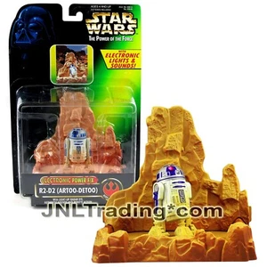 Year 1996 Star Wars Power of the Force Electronic 3" Figure R2-D2 (ARTOO-DETOO) - Picture 1 of 1