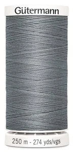 Gutermann 250P-110 Sew-All Thread 274yd-Slate (5Pk) - Picture 1 of 1