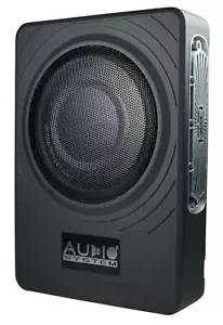 Audio System US08 Active Untersitz Aktivsubwoofer 200 Watt RMS inkl. Kabelsatz - Bild 1 von 6