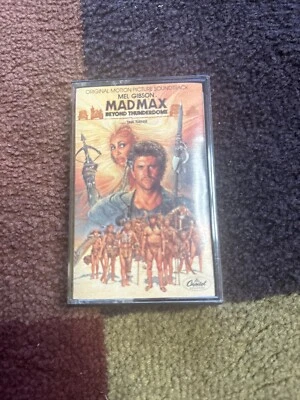 Mad Max Beyond Thunderdome Soundtrack 1985 Cassette Tina Turner XDR Capitol Foto 1 de 4