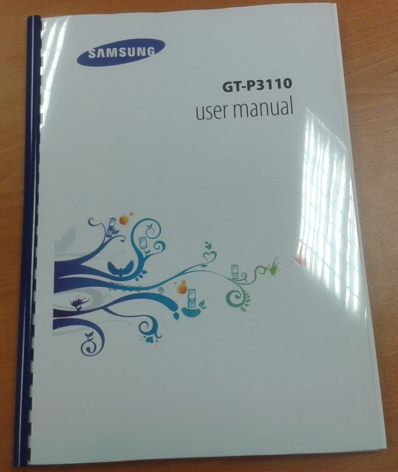 SAMSUNG GALAXY TAB 2 7.0  GT- P3110 FULL PRINTED USER MANUAL INSTRUCTIONS  - Image 1 of 1