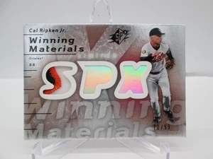 2007 SPX Winning Materials Cal Ripken Jr 3-Color Patch Game-Used 71/99 - Picture 1 of 3