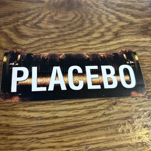 PLACEBO Black Market Music , Virgin Sticker ad 2"x5" - Picture 1 of 2