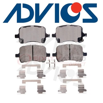 ADVICS Front Disc Brake Pad Set for 2007-2012 Chevrolet Malibu  - Braking gm Foto 1 de 4