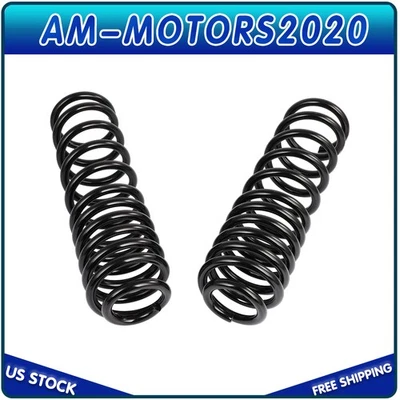 2x Muelles helicoidales para Jeep Cherokee 84-96 Comanche 89-92 Wagoneer 84-87 parte delantera Foto 1 de 4
