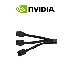 Nvidia 12+4 Pin to 3 x 8 Pin PCIe Power Adapter Cable for 30/40 series RTX GPUs - Picture 1 of 1
