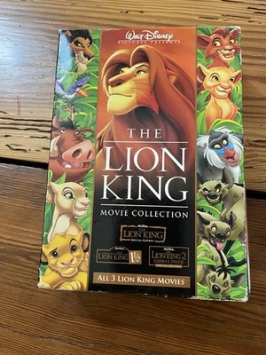 The Lion King: 3-Movie Collection [DVD] Lion King 1, 1 1/2, 2. - Image 1 of 4