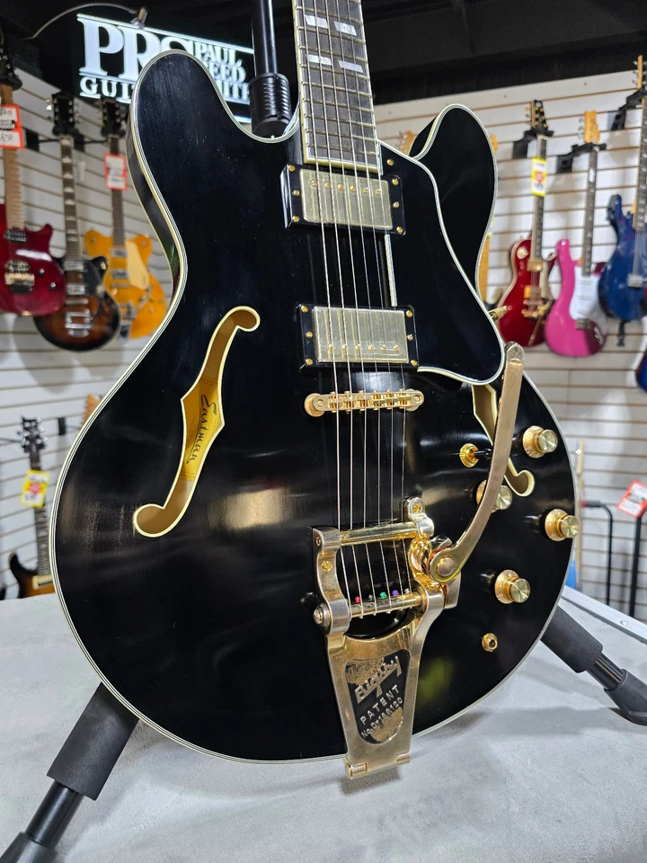 Eastman T59/TV-B Limited Edition - Black w/OHSC & PLEK*D #671