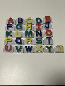 Leap Frog Magnetic Fridge Phonics 2" Alphabet Upper Case Letters Complete Set 26 - Picture 1 of 1
