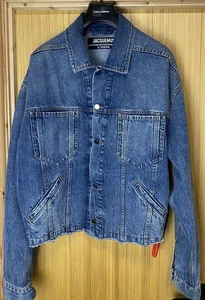 Jacquemus Blue Le Chouchou La Veste De Nîmes Criollo' Jeansjacke 50/L UVP 699£ - Bild 1 von 21