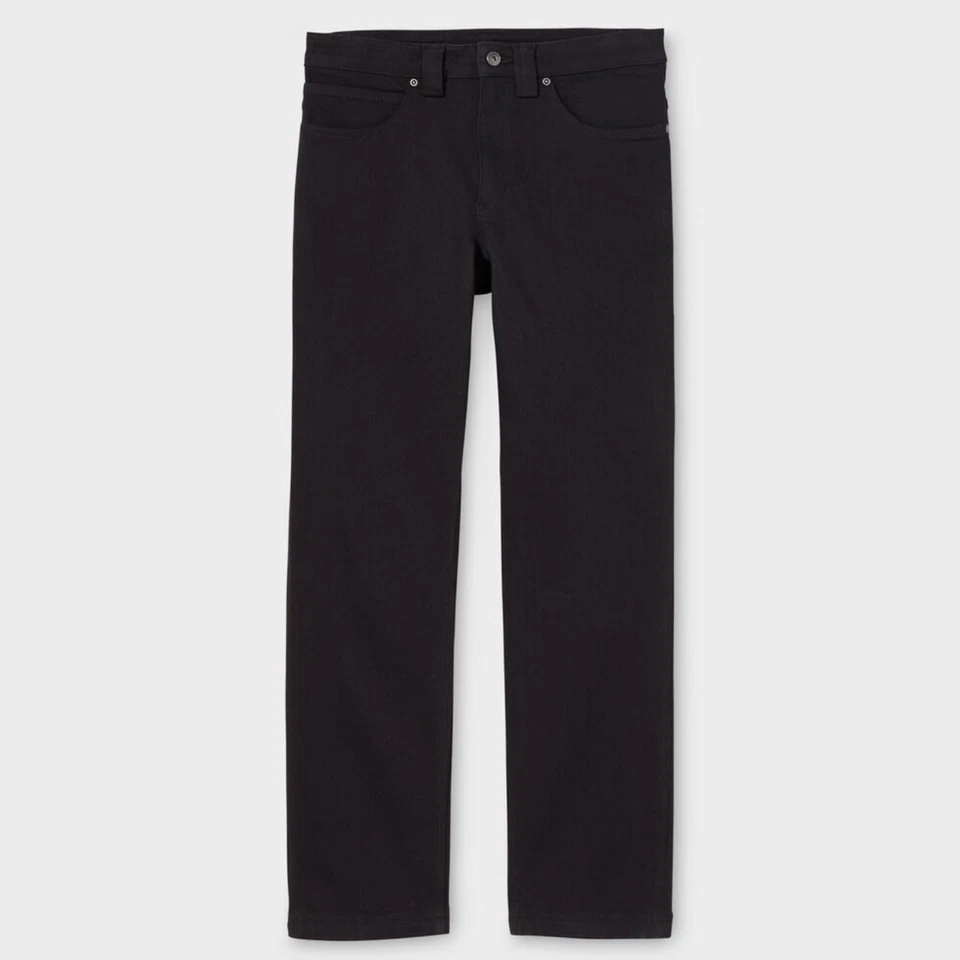 Pantalones de mezclilla Duluth Trading para hombre salón de baile doble flexibilidad calce relajado - azul Foto 1 de 1