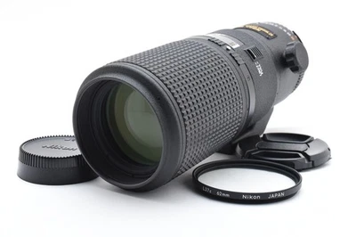 Nikon AF Micro Nikkor 200mm f/4 D ED Macro Lens w/ Caps [AS-IS] #2544470A - image 1 of 4
