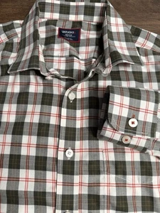 Untuckit Camicia a Quadri Manica Lunga con Bottoni Uomo Media Multicolore - Foto 1 di 6