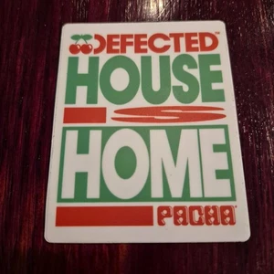DEFECTED 2025 STICKER . @ PACHA IBIZA - IBIZA CLUB POSTERS - DJ HOUSE MUSIC - Picture 1 of 1